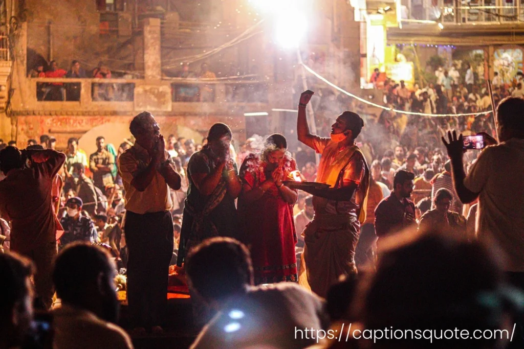 varanasi captions